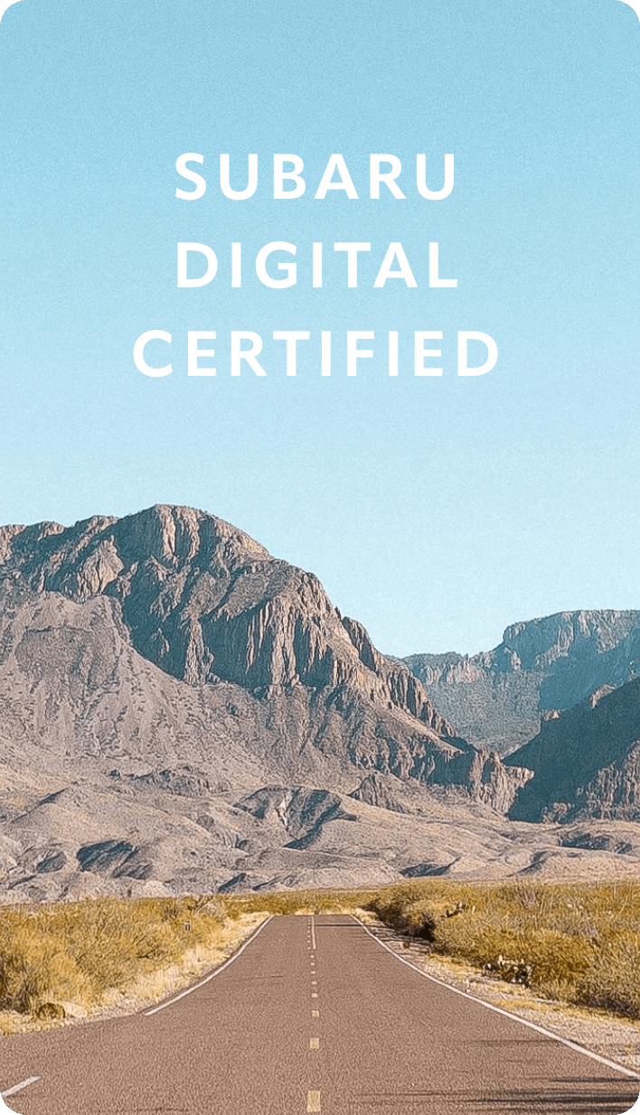 Subaru Digital Certified